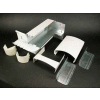 Wiremold DS4075A-BK Offset Fitting, Mattle Black, 11-1/2"L
