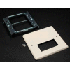Wiremold G4047rx Two-Gang Overlapping Cover Rectangular Opening, 5-1/8"L