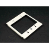Wiremold G6007c-2 2-Gang Device Plate For Vertical Mounting Of Devices, Gray, 2-7/8"L