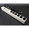 Wiremold Surge Protected Power Strip W/Lighted Switch, 6 Points de vente, 20A, 3kA, 15' Cord