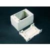 Wiremold Nm2044 1-Gang Extra Deep Device Box, Ivory, 4-3/4"L