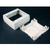 Wiremold Nm2048-2fw 2-Gang Deep Device Box, Fog White, 4-3/4"L