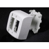 Wiremold Pbb4tjv Four Tracjack Data Box, Ivory, 3-1/4"L