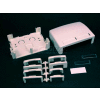 Wiremold Pdb2cmwh Two Cm Modules Data Box, White, 3-3/4"L