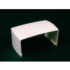 Wiremold Pn03f06fw Cover Clip, Fog White, 1"L