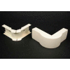 Wiremold Pn03f19wh Fiberready External Elbow, White, 3-1/8"L