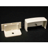 Wiremold Pn03f20wh Blank End Fitting, White, 11/16"L