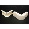 Wiremold Pn05f19wh Fiberready External Elbow, White, 3-1/8"L