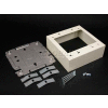 Wiremold V2448-2 Switch & Receptacle Box 2-Gang W/Extension Base KO, 4-3/4"L
