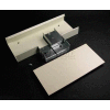 Wiremold V4015D Divided Tee, Removable Divider, Ivory, 12"L
