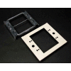Wiremold V4047c-2 Two-Gang Overlapping Device Plate, 5-1/8"L