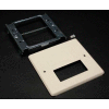 Wiremold V4047rf 2-Gng Overlap Cover, Rectangular Opening & Modular Furniture, 5-1/8"L