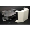 Wiremold V4075D Bridge Fitting For 4000 Raceway Over 4000 Raceway, Ivory, 8-1/8"L