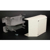 Wiremold V4075DA Bridge Fitting For 4000 Raceway Over 2400/700/500 Raceway, Ivory, 8-1/8"L