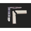 Wiremold V5711lha Internal 90° Twisted Elbow Left Hand, Ivory, 2-1/2"L