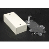 Wiremold V57242 Utility Box, Ivory, 4-1/8"L