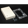 Wiremold V5760 Blank Extension Box, Ivory, 4-5/8"L