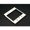 Wiremold V6007c-2 2-Gang Device Plate For Vertical Mounting Of Devices, Ivory, 2-7/8"L