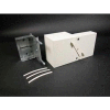 Wiremold V6074A Take-off Connector, For Side Connection of 6000 to 4000, Ivory, 9-1/2"L