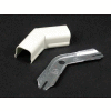 Wiremold V712 45° Flat Elbow, Ivory, 1-1/4"L