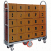 Winholt® 300-48D/PU Diamond Steel Deck U-Boat® - 51"L - Polyurethane Wheels
