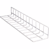 Vinyl Coated Wire Fence Dividers, Produce, White Case, 24" L, 12" Side