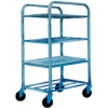 Winholt Aluminum Universal Cart UNAL-4 4 Shelves, 27"L x 21"W x 43"H, No Lugs