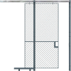 Husky Rack & Wire EZ Wire Mesh Partition Sliding Door - 4'Wx10'H