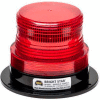 Wolo® Strobe Avertissement Light Permanent Mount 12-110 Volt Red Lens - 3360P-R