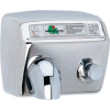 World Dryer Pushbutton Hand Dryer 115V - Bright SS - DA5-972AU