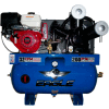 Compresseur de gaz fixe de 13G30TRKE, 13 HP, 30 Gal, 200 lb/po2, 32 CFM, Honda, électrique/recul d’aigle