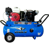 Eagle P55G25H1 Portable Gas Air Compressor w/ Honda GX Engine, 5,5 HP, 25 gallons, Horizontal