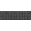 Tapis de drainage industriel™ global, 3'W x 10'L, 1/2" d’épaisseur, noir