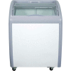 Ancaster Food Equipment 160 L Defrost commercial congélateur commercial avec plateau coulissant incurvé en verre, blanc