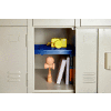 LockerMate Adjust-A-Shelf Étagère de casier scolaire, Bleu