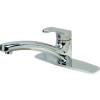 Zurn AquaSpec® Z82300-XL-CP8-HS Single Control Kitchen Faucet With Hose Spray, 2.2 GPM, Chrome