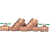 Zurn 1-950XLT2 1 In. FNPT x FNPT Double Check Valve Assembly - 175 PSI - Lead-Free Cast Bronze