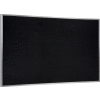 Panneau d’affichage mondial en caoutchouc recyclé ™ industriel, 48"L x 36"H, Noir