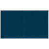 Gand 3' x 5' Bulletin Board - Surface en vinyle marine - Cadre argenté