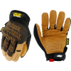 Mechanix porte des gants en cuir originaux ®. Marron/Noir, Petit, 1 Paires