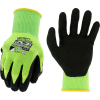 Mechanix Wear Hi-Viz SpeedKnit™ Gants utilitaires enduits de nitrile, jaune, large, 12 paires / pkg