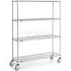 Nexelate® Wire Shelf Truck, 1200 lb. Capacity, 60"L x 18"W x 80"H
