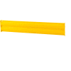 Cogan® Heavy-Duty Steel Rail Barrier, 3'L, Yellow