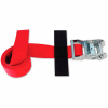 Snap-Loc® SLTC208RR Cinch Strap 2 "X 8' rouge cliquet avec crochet & stockage Velcro