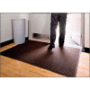WaterHog® Entrance Mat Fashion Border 3/8" Thick 4' x 20' Dark Brown