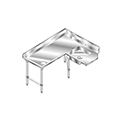 Éviers de table de lave-vaisselle