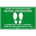 Social Distancing Signs