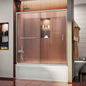Portes de baignoire coulissantes
