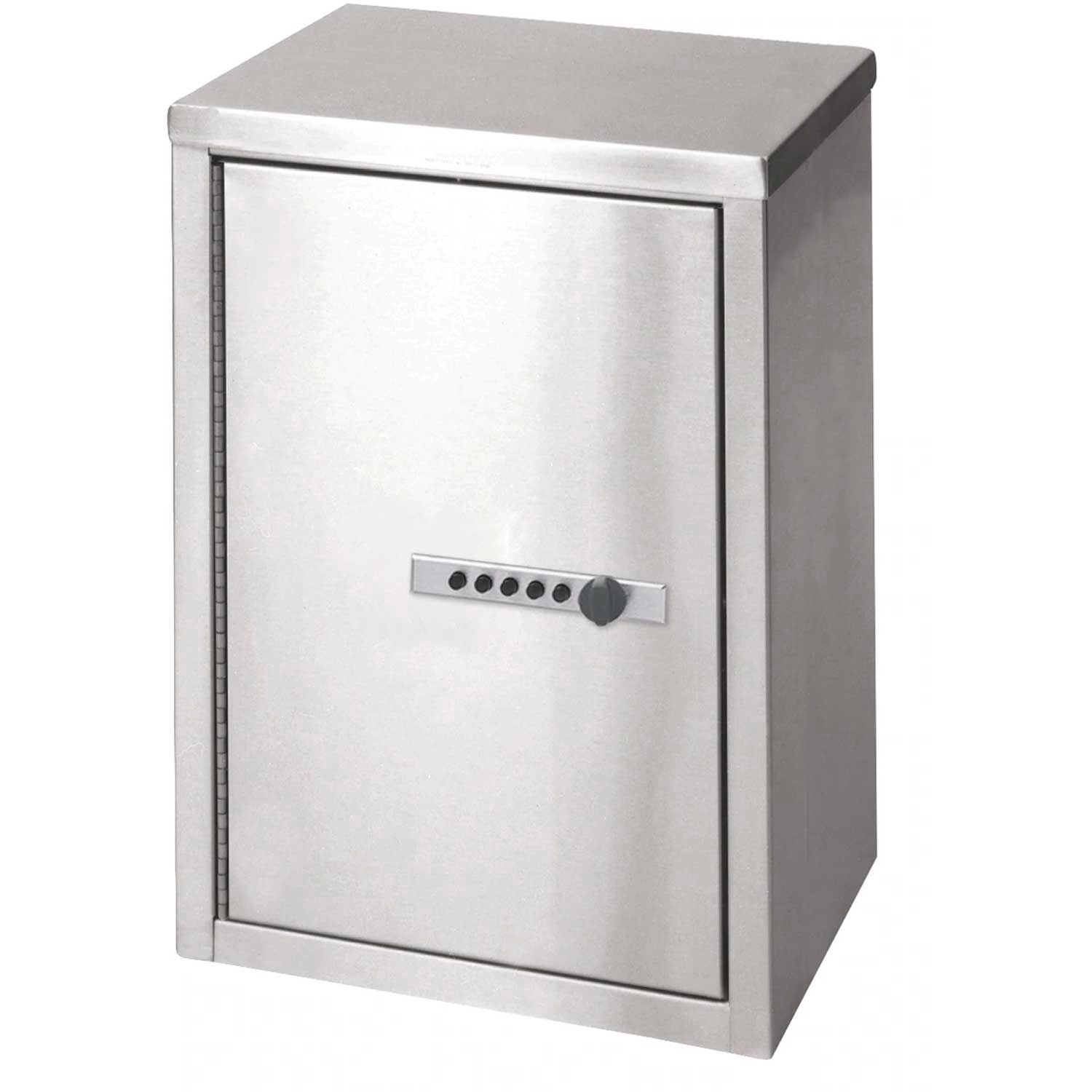 Omnimed® Stainless Steel Double Door Narcotic Cabinet with Combo Lock ...