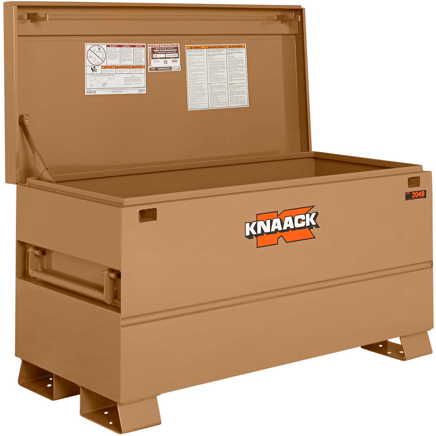 Knaack 2048 Knaack® Classic™ Chest, 16 Cu. Ft., Steel, Tan